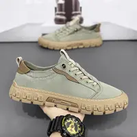 春季休闲男鞋2025潮流新款男鞋防滑耐磨男士百搭休闲运动鞋轻便鞋