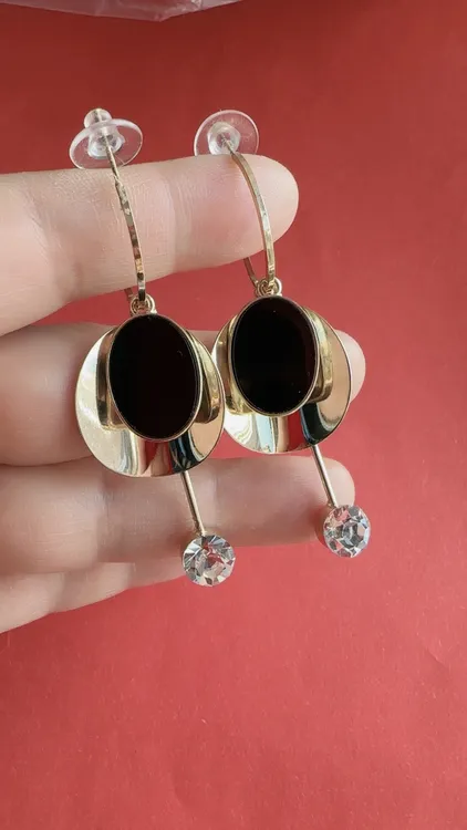 铜合金耳饰 一款耳饰8种戴法铜合金制作