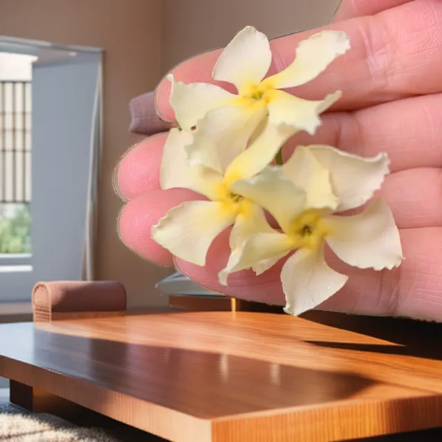 黄色风车茉莉仑多年生四季常青藤抗晒耐寒阳台楼顶庭院造型花