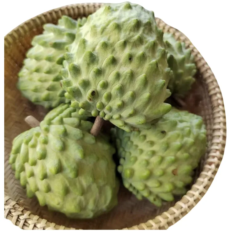 广西南宁本地凤梨牛奶释迦果软糯香甜凤梨释迦果口感细腻丝滑