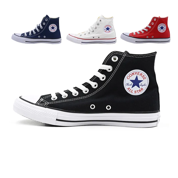 Converse/匡威帆布鞋夏季透气ALLSTAR经典款高帮复古休闲鞋101010