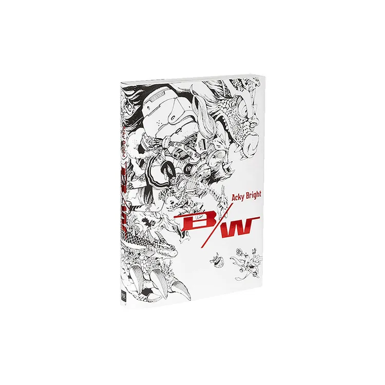 【现货】善本Acky Bright画集：B/W Acky Bright  原版插画画册漫画