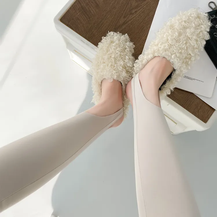 踩脚鲨鱼裤女外穿春夏薄款高腰显瘦白色打底裤蹬脚健身芭比瑜伽裤