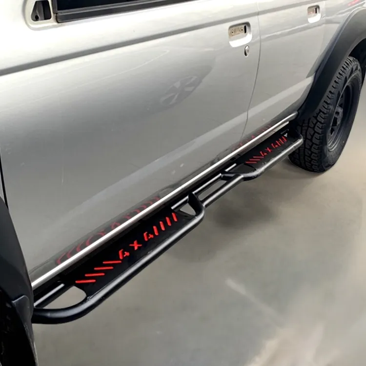 适福田拓陆者E5大将军F9G7G9皮卡汽车外侧改装加厚锰钢竞技脚踏板