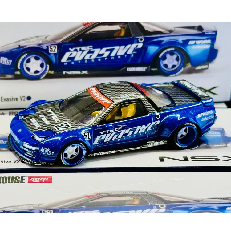 KaidoHouse&MINIGT1:64本田HondaNSX EvasiveV2开盖合金车模