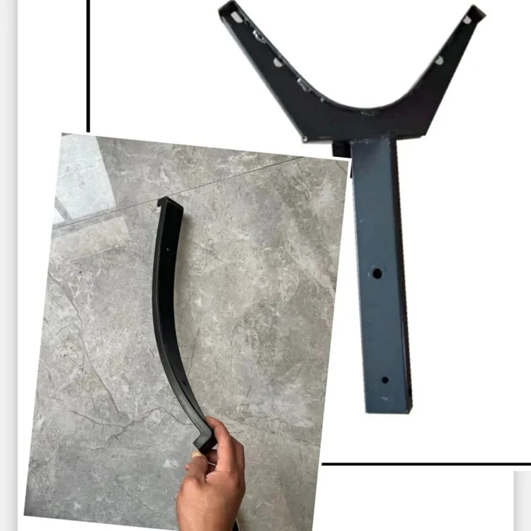 沃得锐龙收割机配件高位卸粮筒支架前节放粮筒Y型架子垫皮胶皮