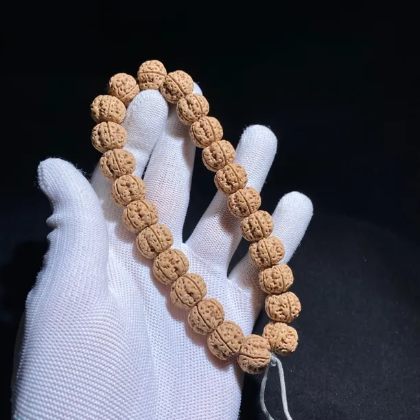 龙爪梅花凹底梅花小金刚菩提手串精挑精卡密度秒沉黄皮深度清理