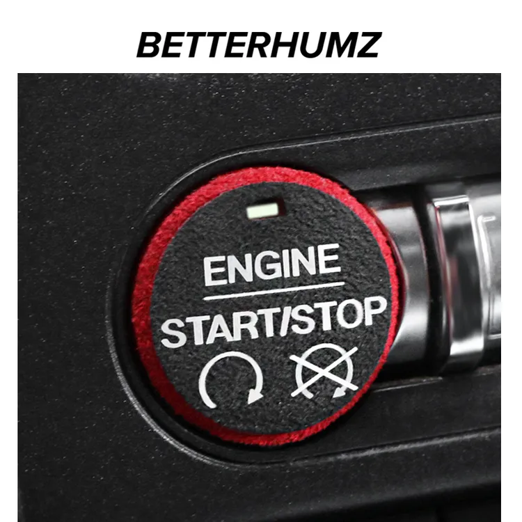 适用福特野马改装mustang一键启动装饰贴点火开关保护盖谢尔比贴