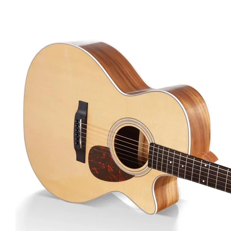 泰玛吉他新品TYMA TG-12K吉他单板相思木面单琴电箱吉他初学进阶