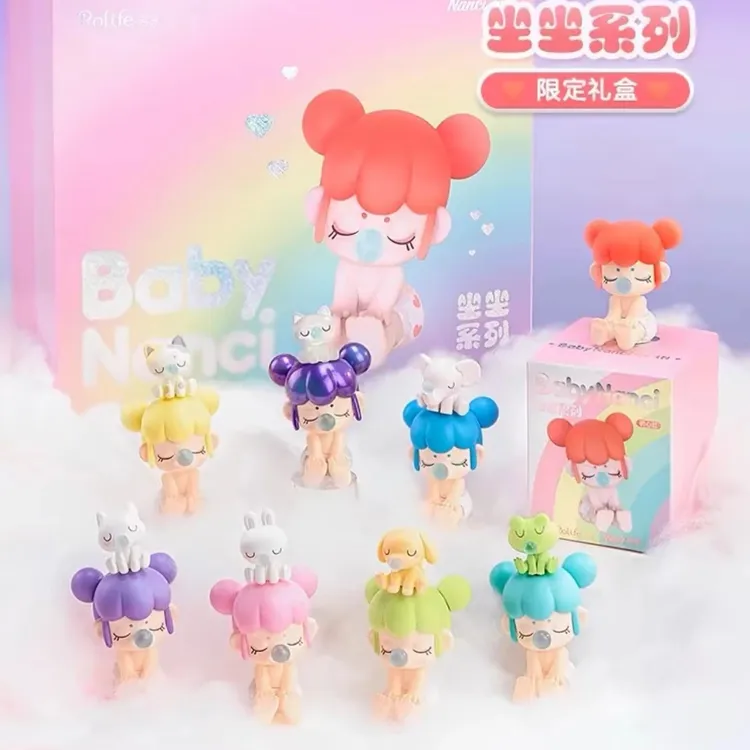【拆盒未拆袋】rolife若来 BabyNanci囡茜坐坐系列盲盒手办摆件