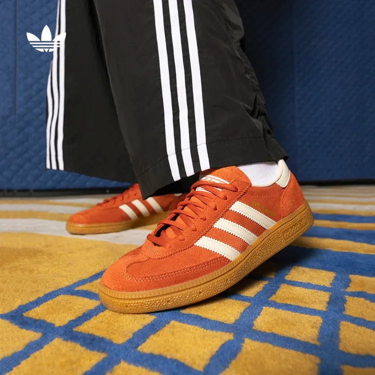 阿迪达斯三叶草「T头鞋」HANDBALL SPEZIAL板鞋德训鞋男女 IG6191