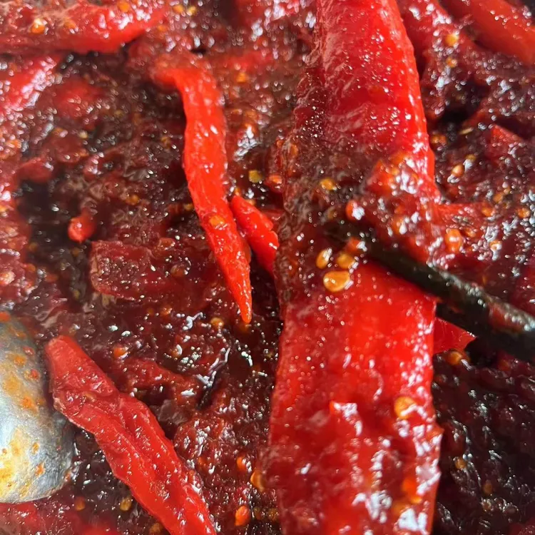 湖南双峰永丰辣酱天然晒制制作优质精选酱辣椒开胃下饭菜500g