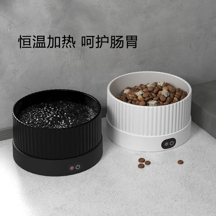 恒温猫咪饮水机酸奶机冬季加热罐头喝水碗陶瓷保温喂水饮水器宠物