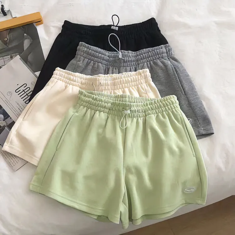 【现货发】夏季儿童纯棉运动短裤男女童韩版宽松薄款裤洋气休闲裤子