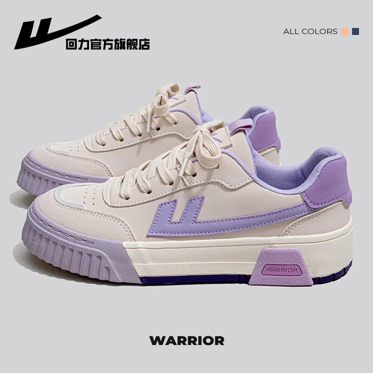 Warrior/回力女士2024新款百搭休闲小众潮鞋夏季学生女生韩版鞋子
