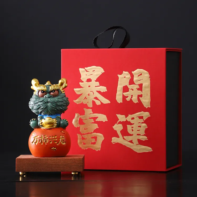 创意办公桌装饰摆件新中式高级感小众桌面家居饰品礼品生日礼物  
