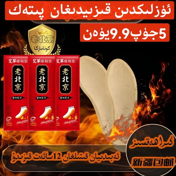 【jintak 好物】5双 kizziy degan pitak 发热鞋垫男女暖足宝冬季