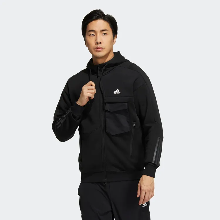 【推荐】阿迪达斯男服外套运动休闲TH WARM KNJKT 9031