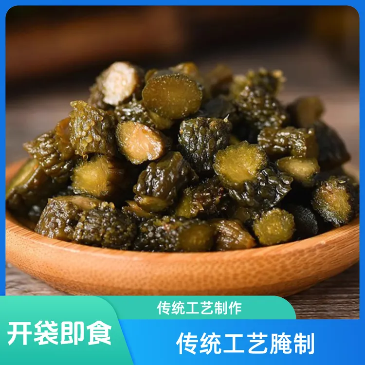 正宗苏州风味酱黄瓜含卤汁咸甜口脆爽即食江浙沪下饭搭档腌青瓜