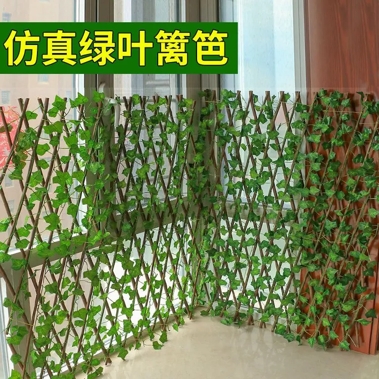 田园庭院伸缩遮挡绿植实木护栏装饰围栏木篱笆防腐木栅栏厂家直销