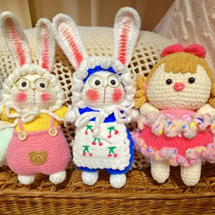 DlY可爱团子玩偶挂件