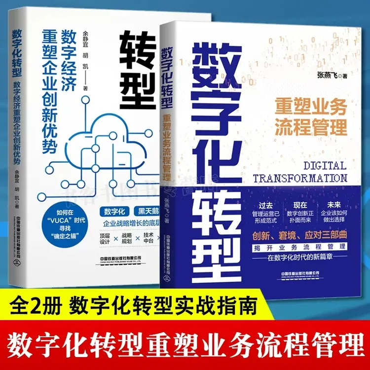数字化转型：重塑业务流程管理 张燕飞著企业数字化转型之道 企业