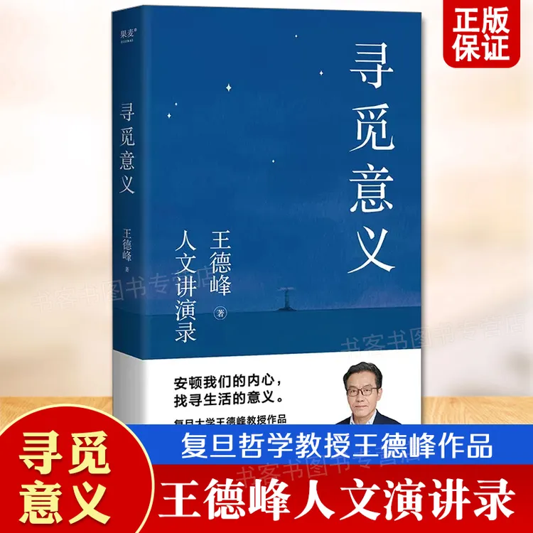 正版 寻觅意义 王德峰人文讲演录 复旦大学教授著 哲学类书籍 走