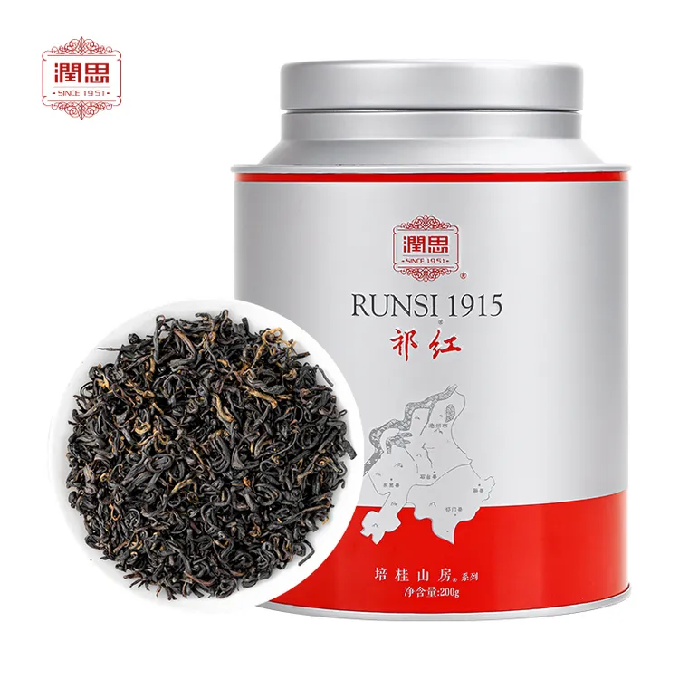 【润思】祁门红茶甄选1915系列特级祁红香螺200g/罐春茶茶叶罐装