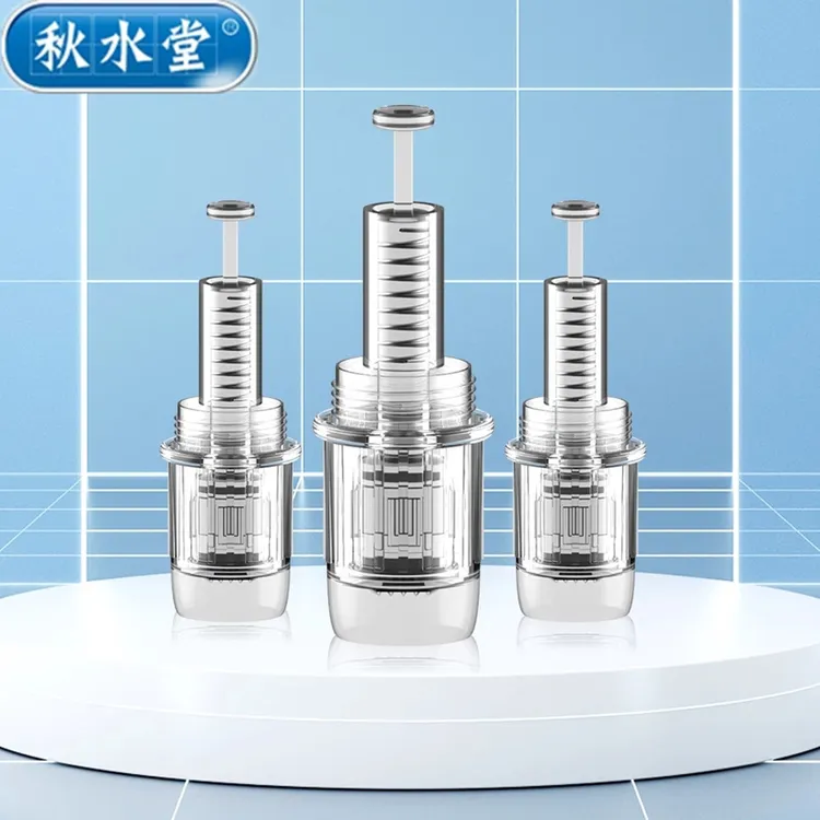 秋水堂微晶头电动纳米导入中胚层仪器MTS微晶笔晶片12圆晶36配件