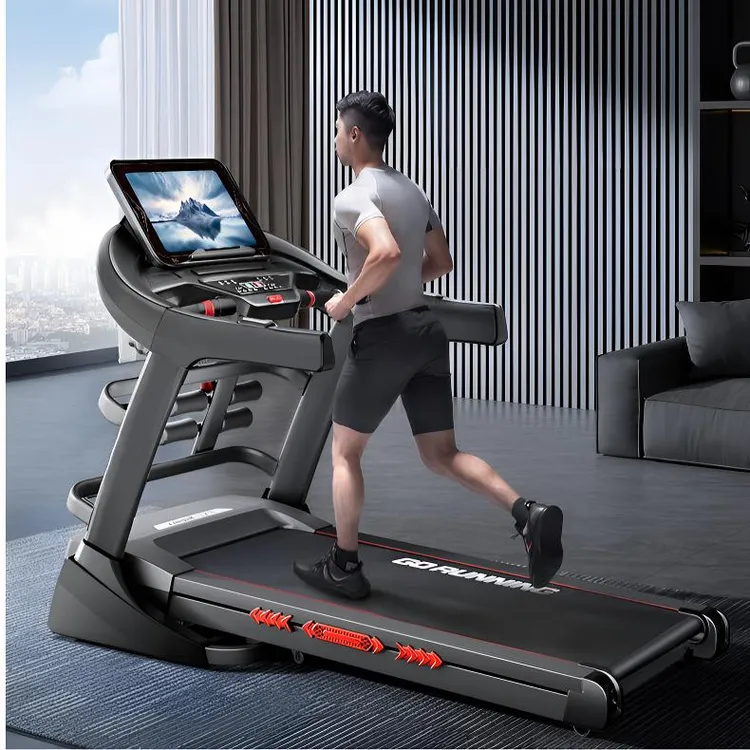 家用跑步机折叠坡度运动电动多功能大型健身爬坡减震静音爬坡机