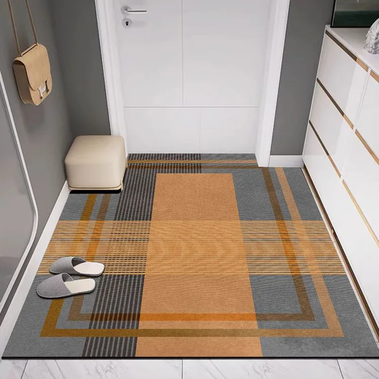 加厚硅藻泥地垫玄关入户门脚垫进门垫入户门脚垫吸水速干厨房地垫