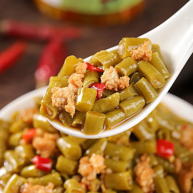 贵州特产酸豆角农家老坛泡酸豇豆酸脆豇豆开胃下饭菜258g