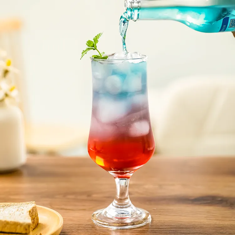 高脚杯氛围感法式复古高颜值鸡尾酒红酒杯家用轻奢高档个性酒具