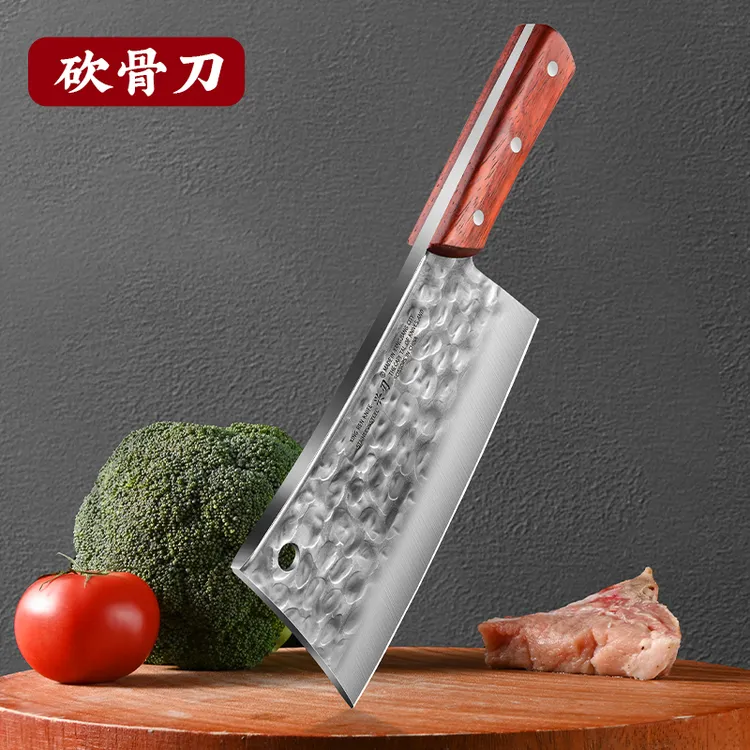 兴刃锻打工艺厨房家用重型加厚斩骨刀锋利砍骨厨师必备砍骨刀具