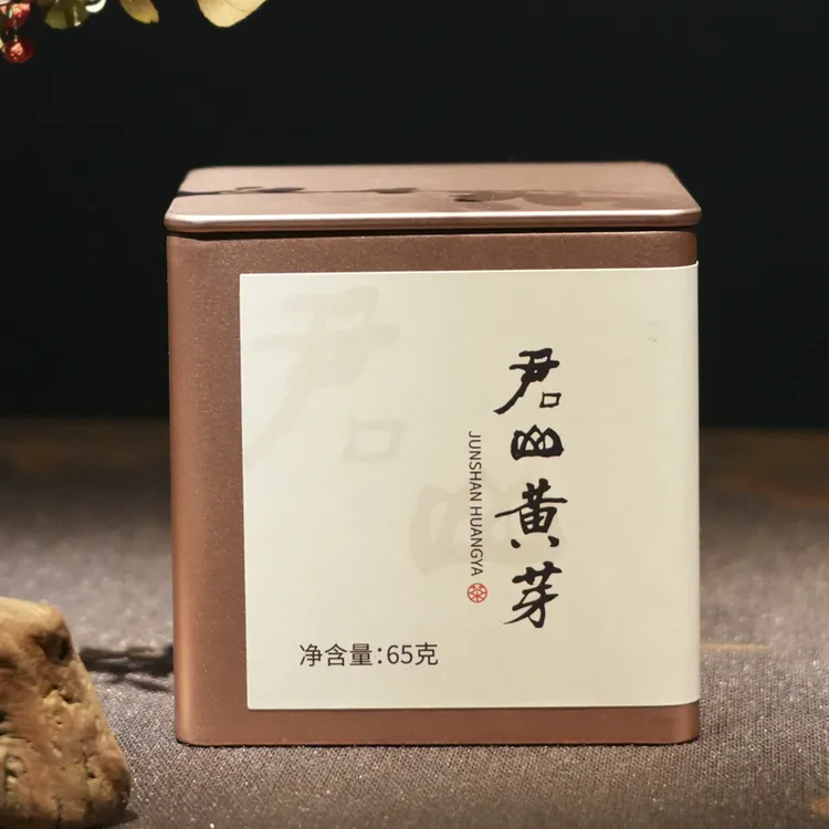 君山黄芽65g罐装新品黄茶湖南岳阳原产君山岛君山银针自饮口粮茶