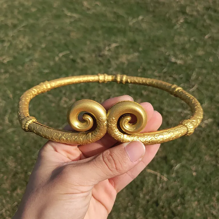 紧箍咒模型美猴王头冠pu表演道具儿童玩具男孩紧箍圈孙悟空头戴式