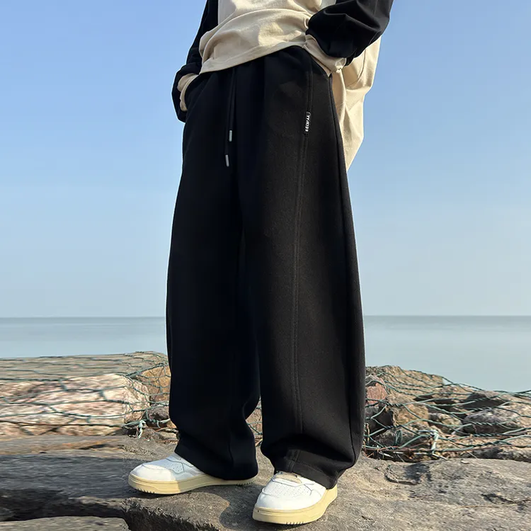 儿童装男童冬装裤子秋冬款2025新款中大童男孩卫裤冬季运动长裤潮