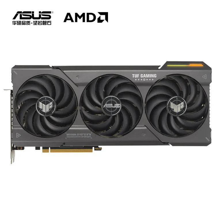 3期免息 华硕 TUF RX7800XT O16G GAMING 电竞游戏台式电脑显卡