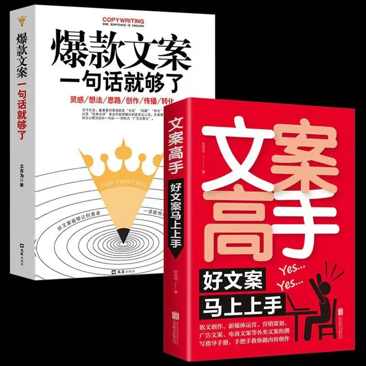 爆款文案 文案高手创意文案策划从入门到精通广告运营