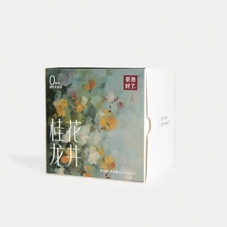 【茶泡好了】桂花龙井冷泡茶袋泡茶原叶茶