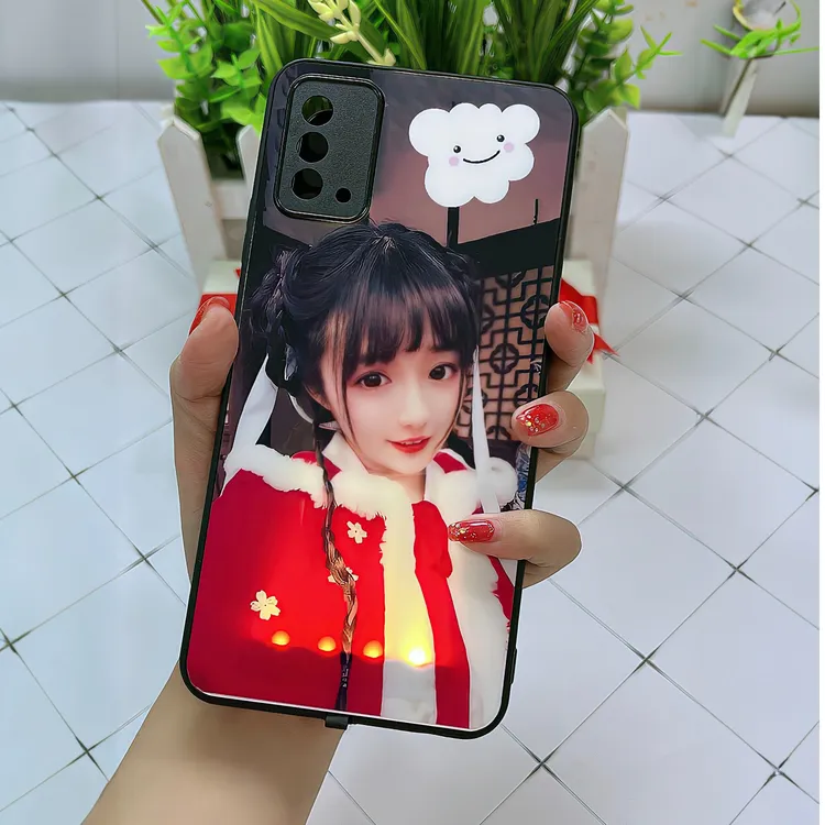 定制照片来电闪手机壳私人定制苹果华为oppovivo高清照片防摔壳