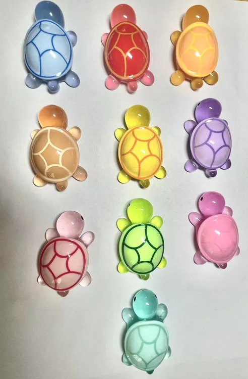 【许愿+对对碰】2号树脂龟爷爷夜光Diy手工摆件挂件