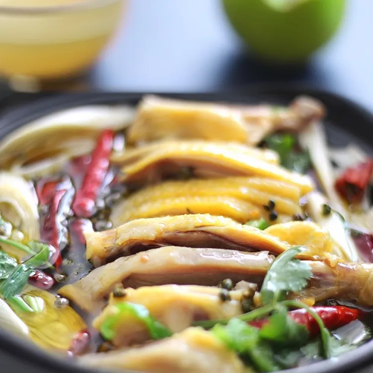 固始正宗椒麻鸡火锅 加热即食