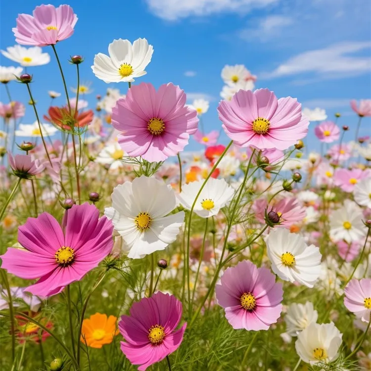 格桑花种子四季种混色波斯菊种子花种子易活四季开花不断易种花籽
