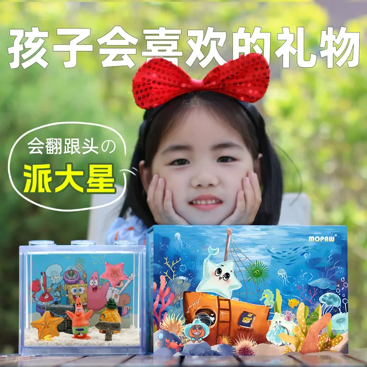 「超萌好物」【海星饲养套装套餐】海星「礼盒装」宿舍桌面萌宠儿童礼物