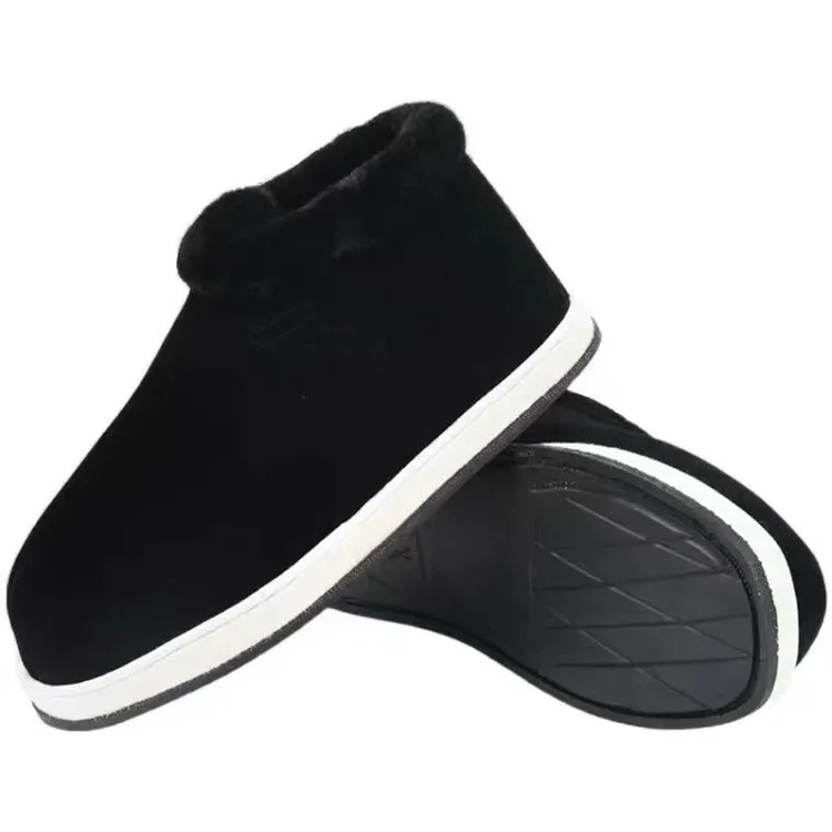 湖南棉鞋邵阳棉布鞋老年人男女手工千层底老北京布鞋妈妈休闲鞋