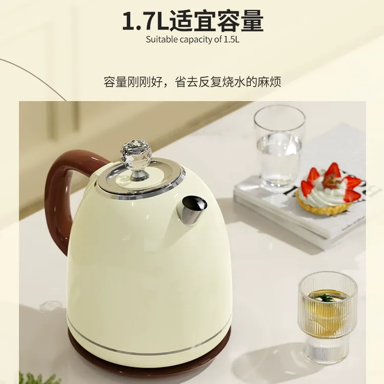 新疆包邮复古烧水壶家用欧式开水壶电热水壶热水壶男士小型.