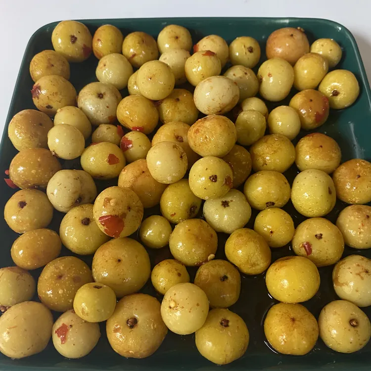 2袋装广西特产酸嘢油甘果腌制泡酸辣牛柑果手工酱香余甘果300g/袋