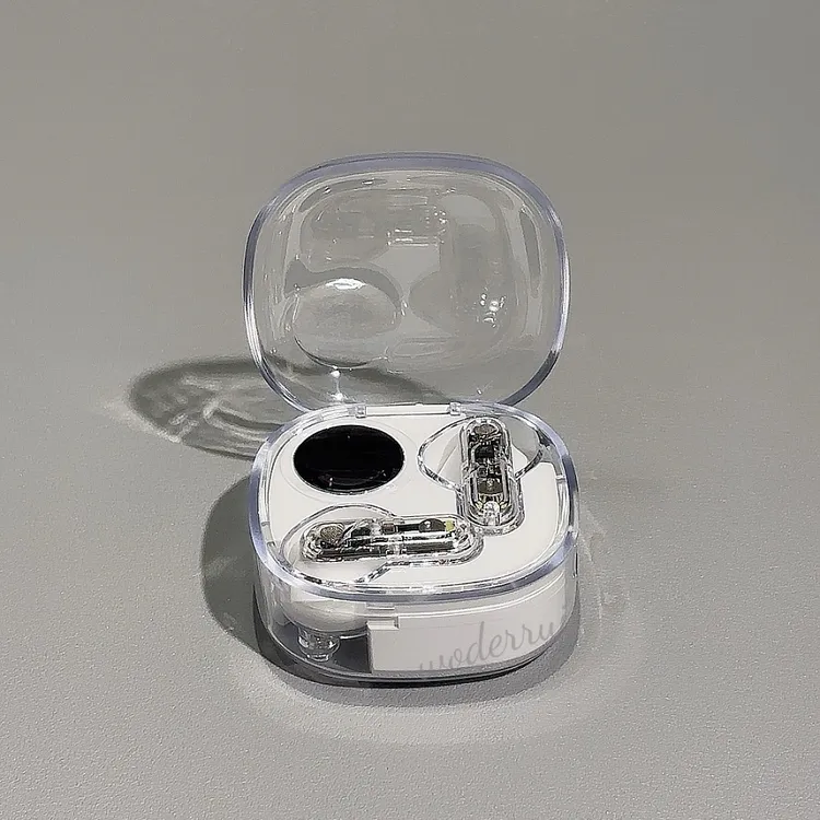 新款蓝牙耳机无线半入耳高音质平价透明学生党安卓苹果通用高颜值