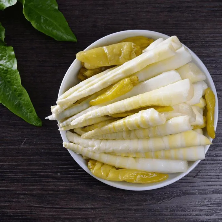 渝美滋泡椒笋尖开即食小新鲜山椒脆笋片零食休闲食品小吃